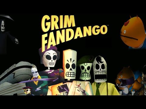 Grim Fandango Remastered (PS4) 9.8.17 | KonsoliFIN - Toni - YouTube