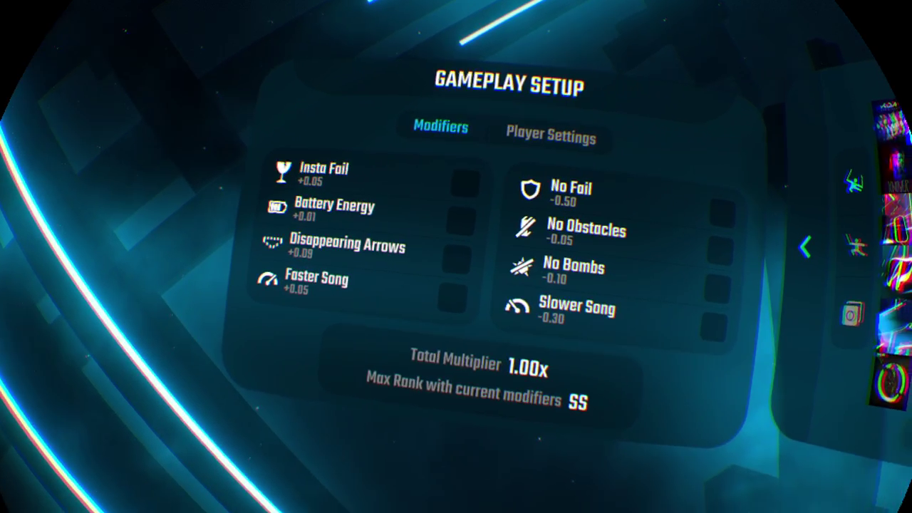 Beat Saber modifierit