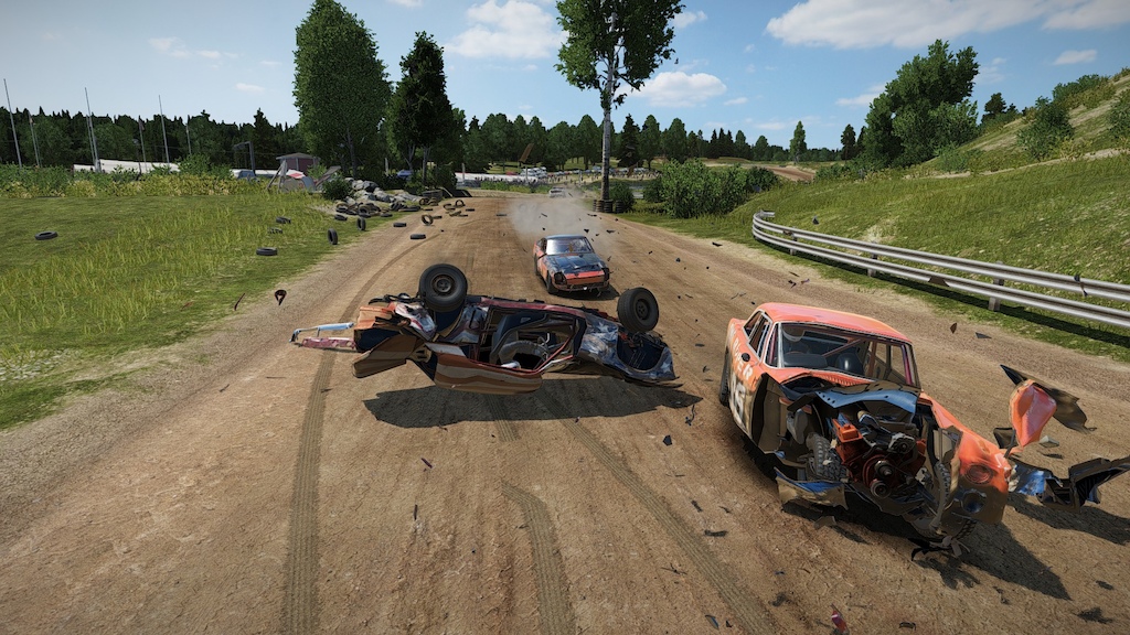 Wreckfest: Katon kautta